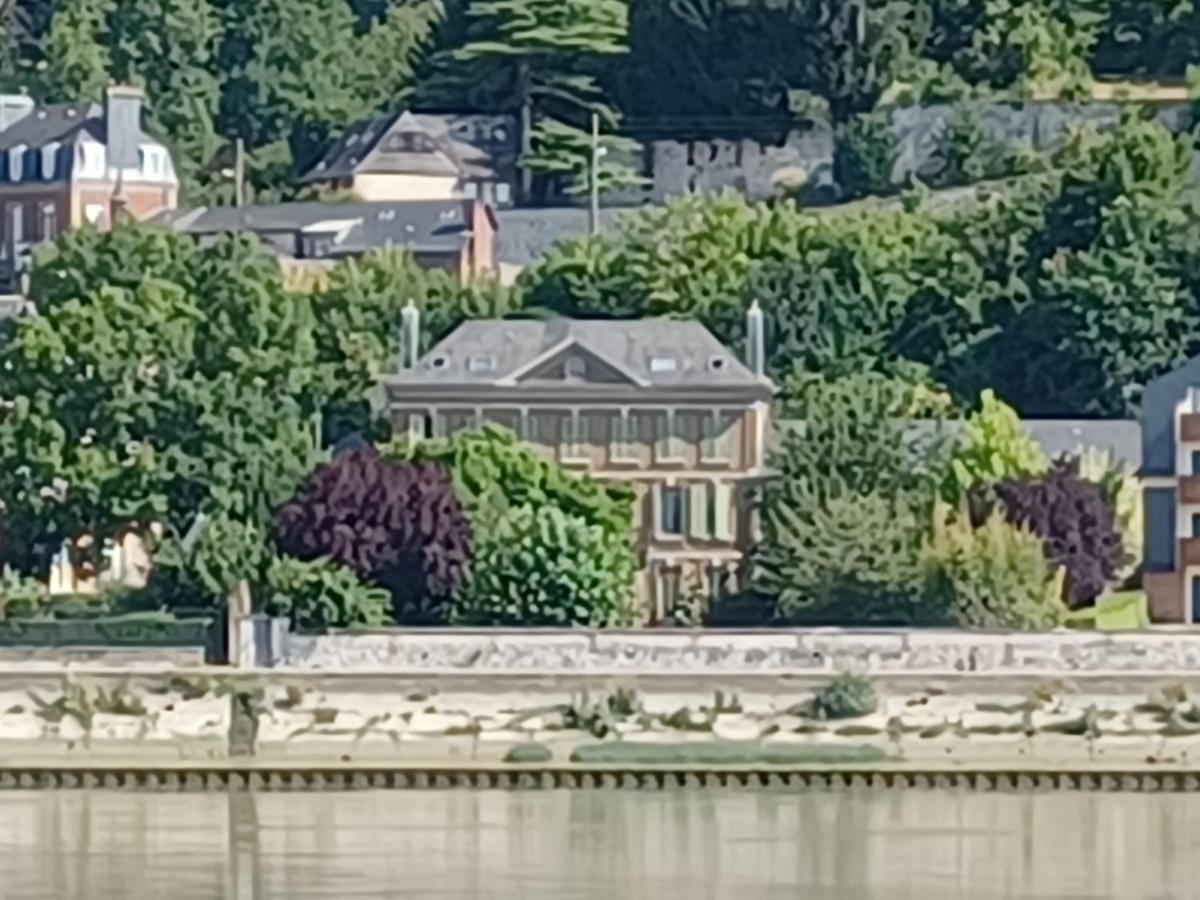 Demeure En Seine - Gites Et Chambres D'Hote En Bord De Seine Caudebec-en-Caux Exteriör bild
